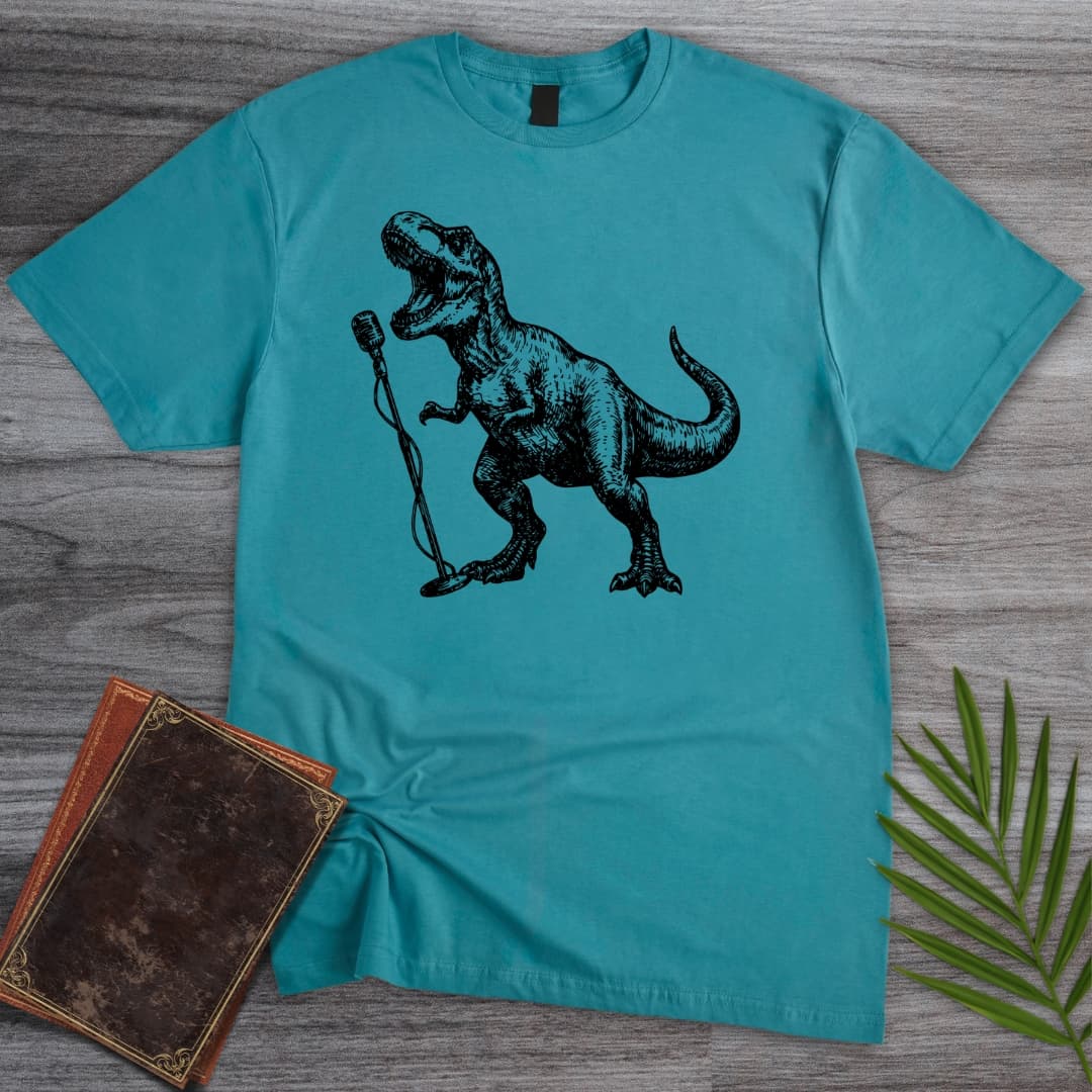 T-Shirt Tropical Blue / S Extra Loud Tyrannosaur T-Shirt