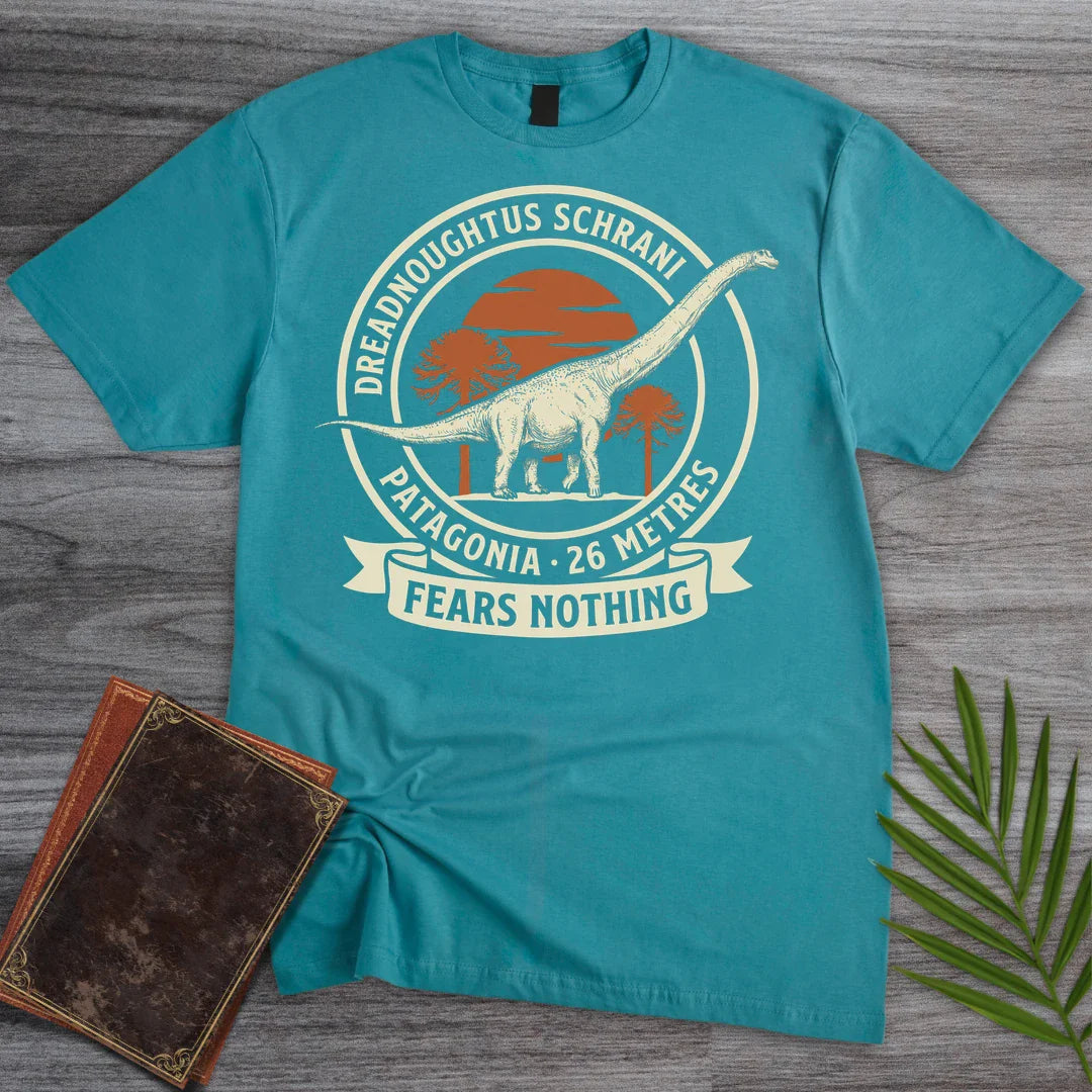 T-Shirt Tropical Blue / S Fears Nothing Dreadnoughtus T-Shirt
