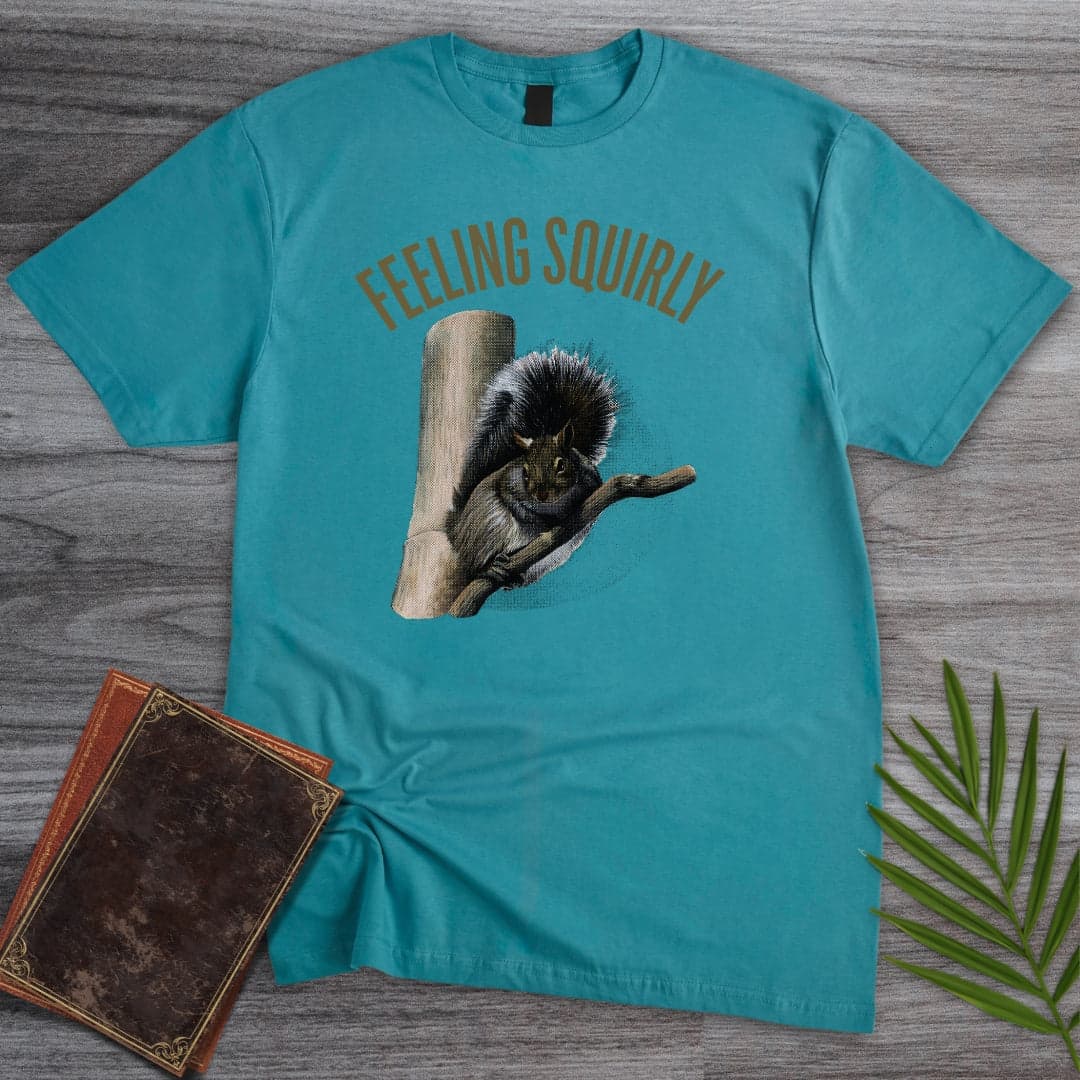 T-Shirt Tropical Blue / S Feeling Squirly T-Shirt (Doobie)