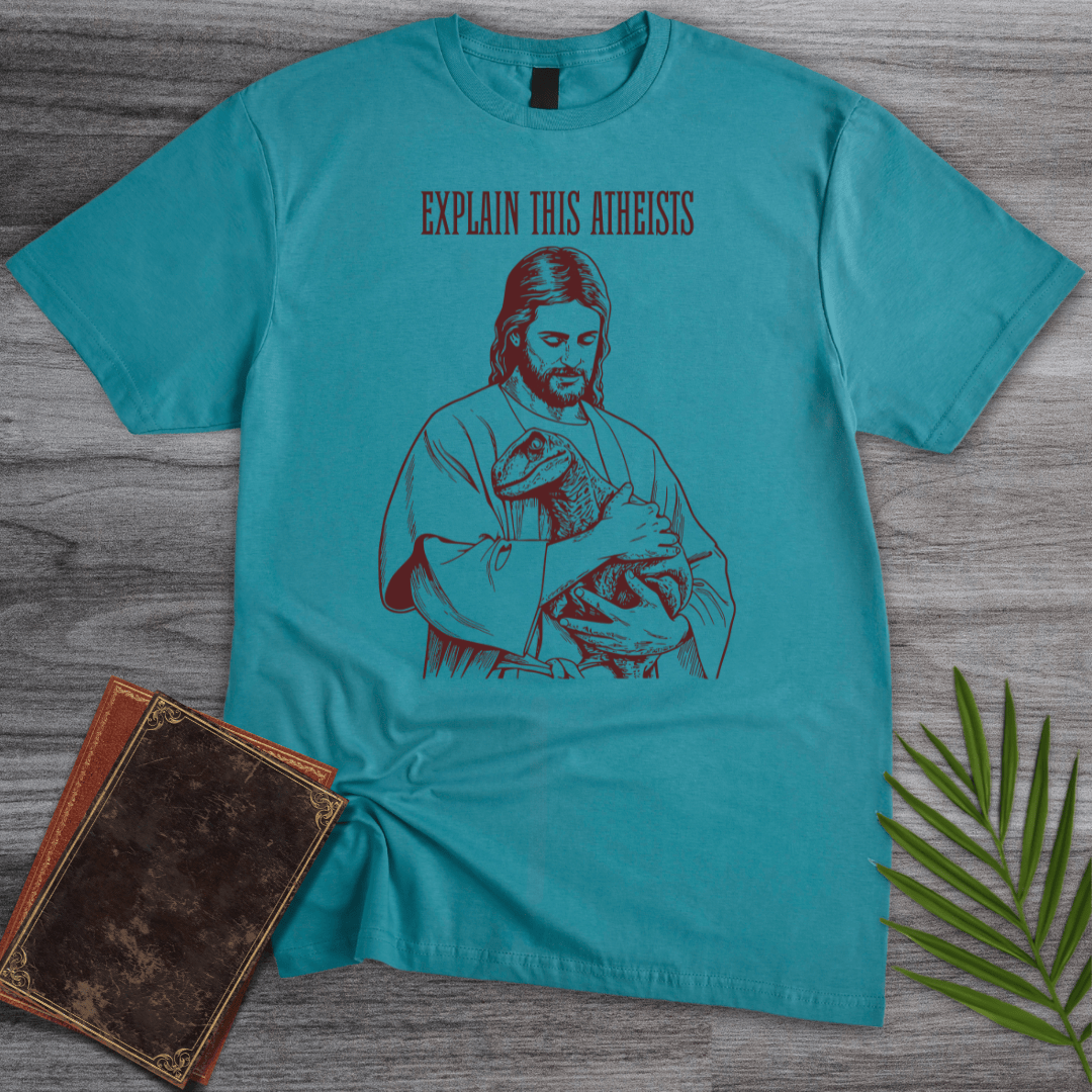 T-Shirt Tropical Blue / S Gospel of the Raptor T-Shirt