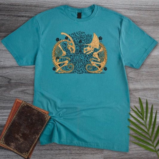 T-Shirt Tropical Blue / S Herbivorous Floral Remains T-Shirt