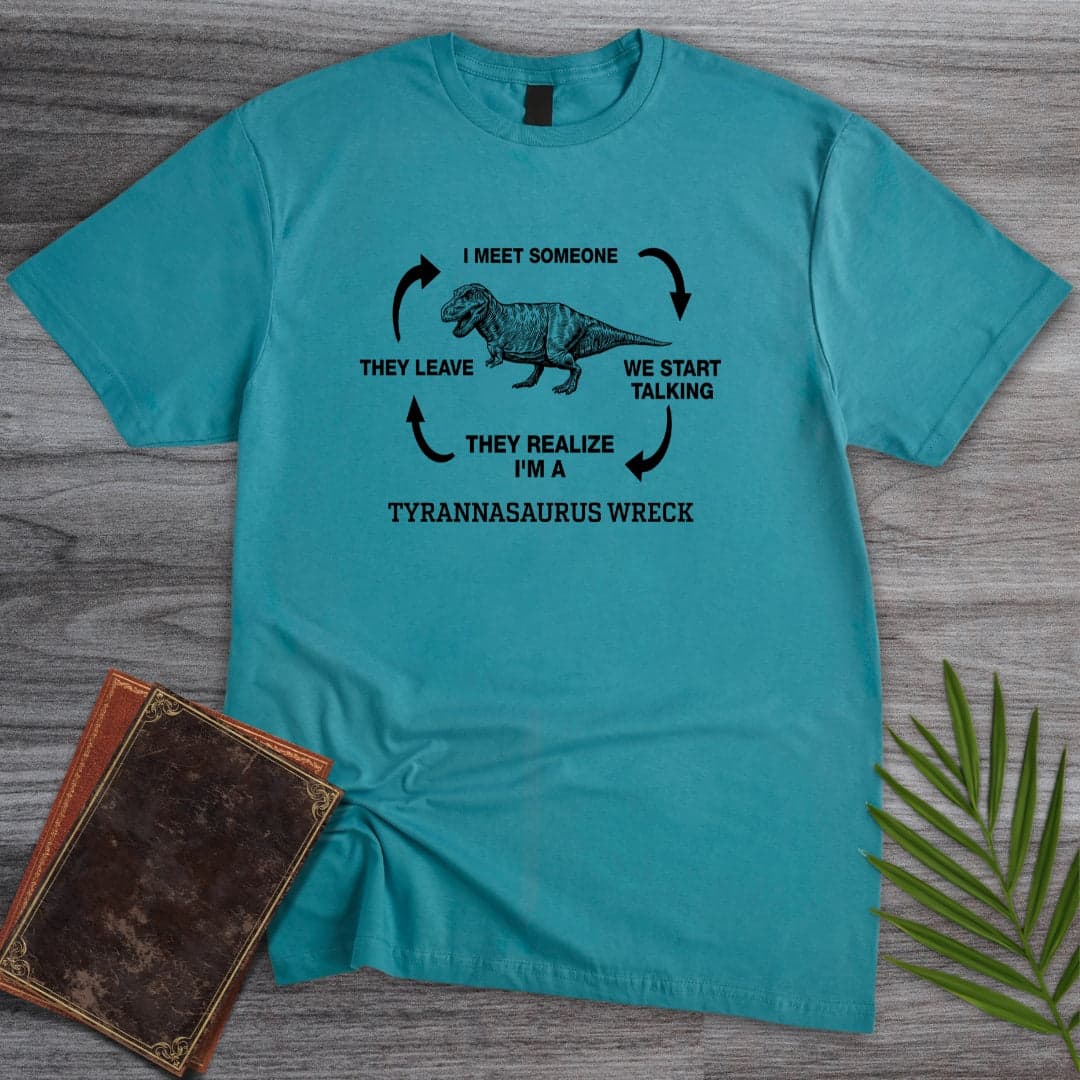 T-Shirt Tropical Blue / S I'm a T.Wreck T-Shirt