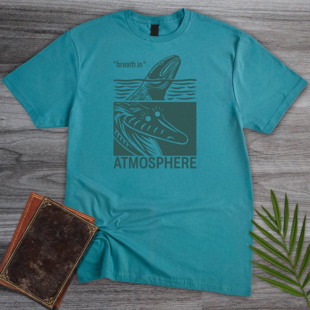 T-Shirt Tropical Blue / S It's Time to Breath! T-Shirt