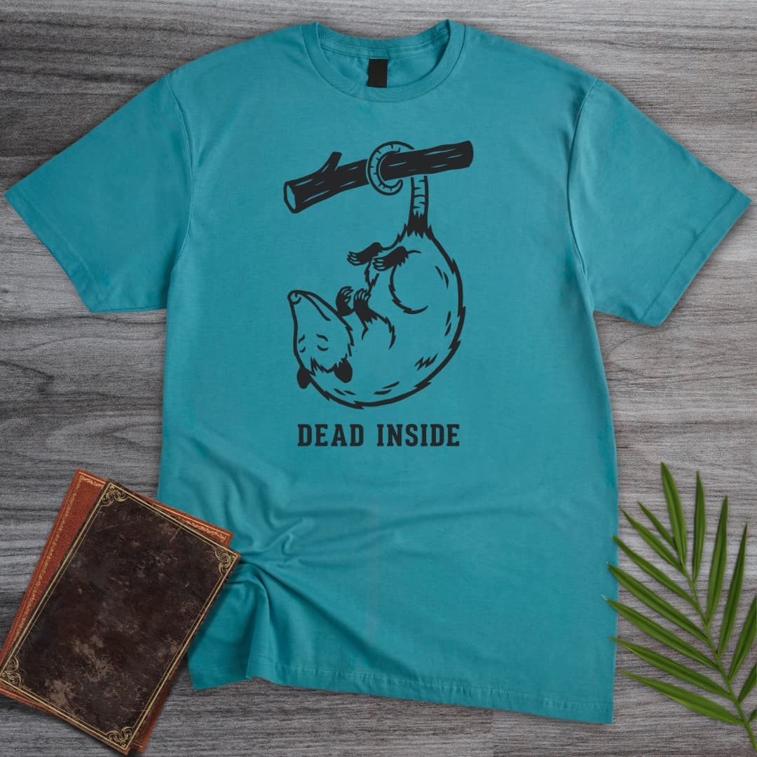 T-Shirt Tropical Blue / S Just Playing Dead Opossum T-Shirt