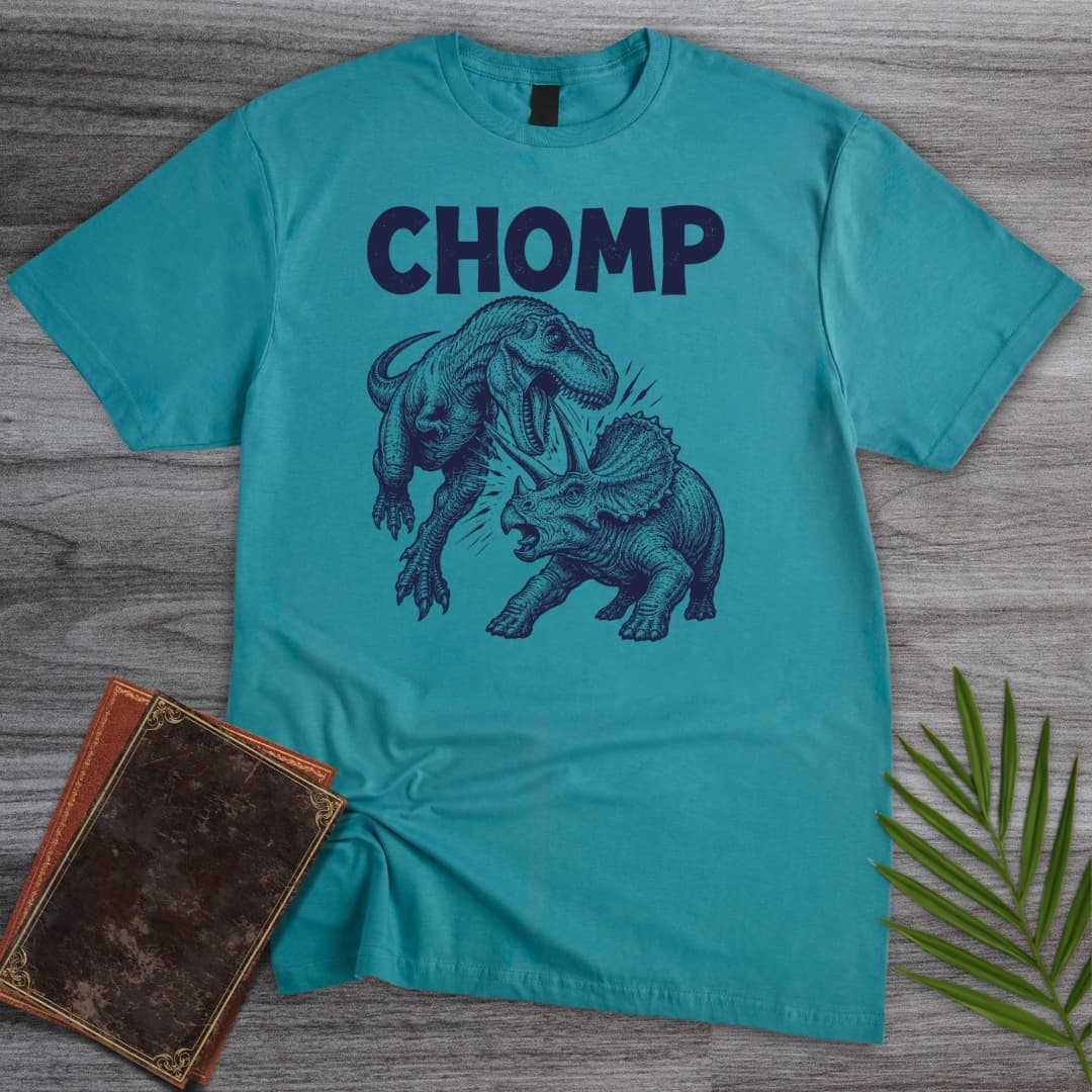 T-Shirt Tropical Blue / S Late Cretaceous Chomp T-Shirt