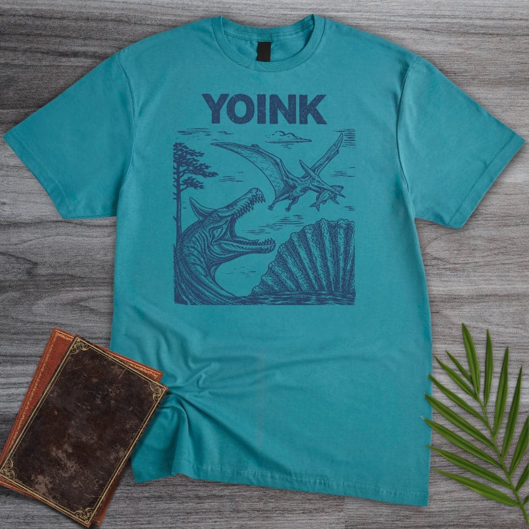 T-Shirt Tropical Blue / S Late Jurassic Yoink T-Shirt