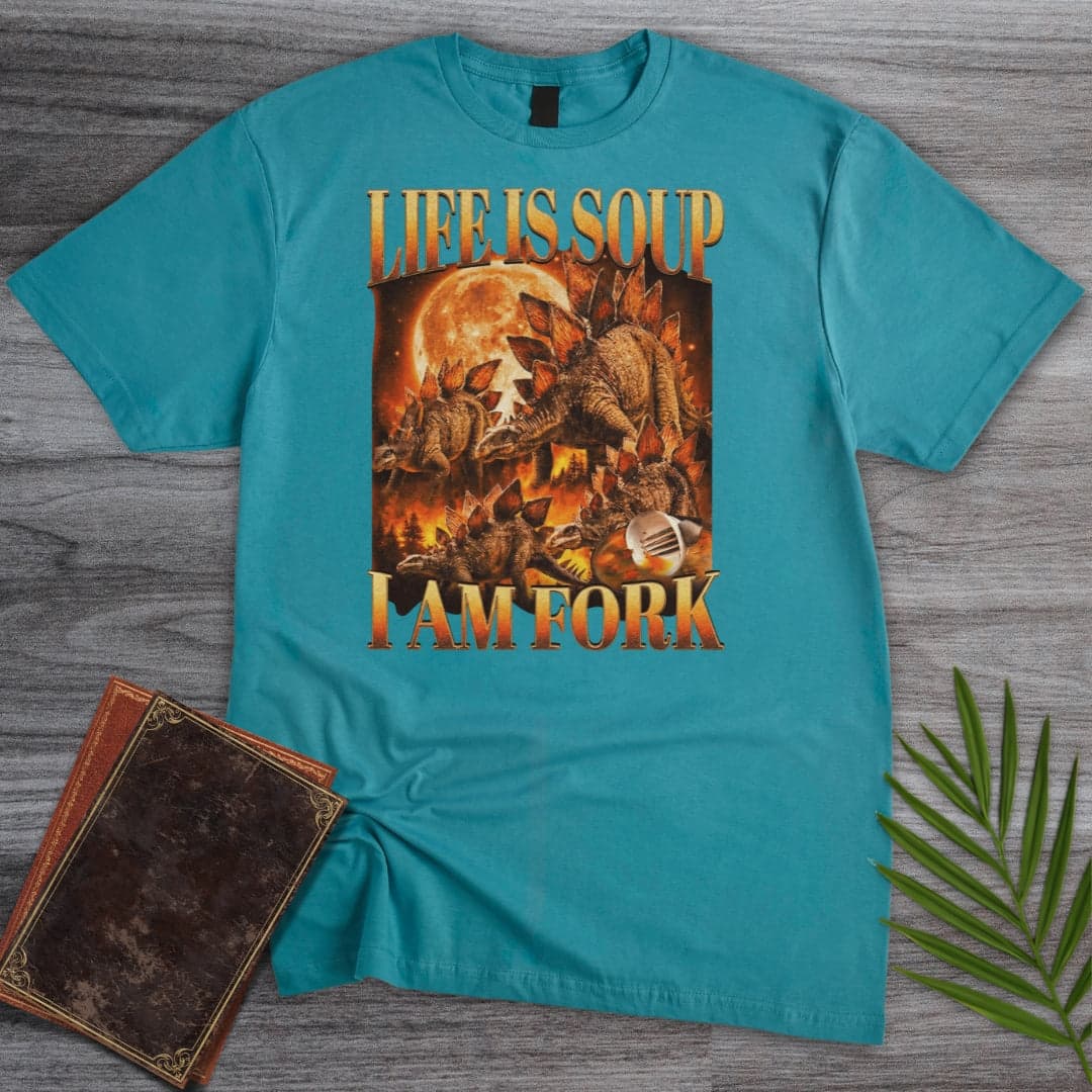 T-Shirt Tropical Blue / S Life is Soup T-Shirt