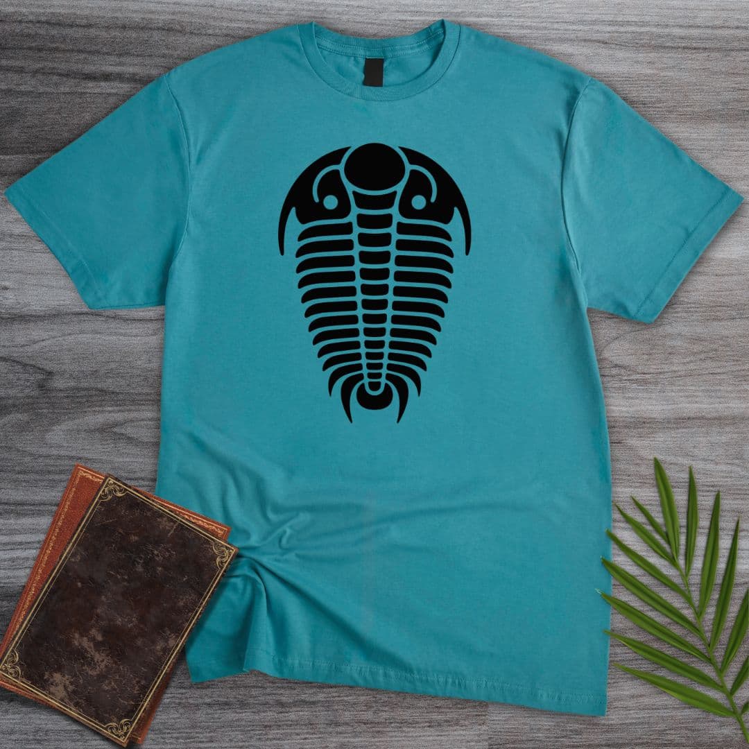 T-Shirt Tropical Blue / S Minimal Trilobite Pill T-Shirt