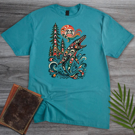 T-Shirt Tropical Blue / S Mosasaurus Reverie T-Shirt