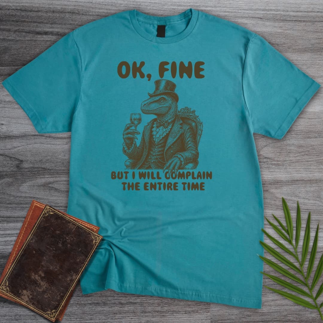 T-Shirt Tropical Blue / S My Inner Dino Complains T-Shirt