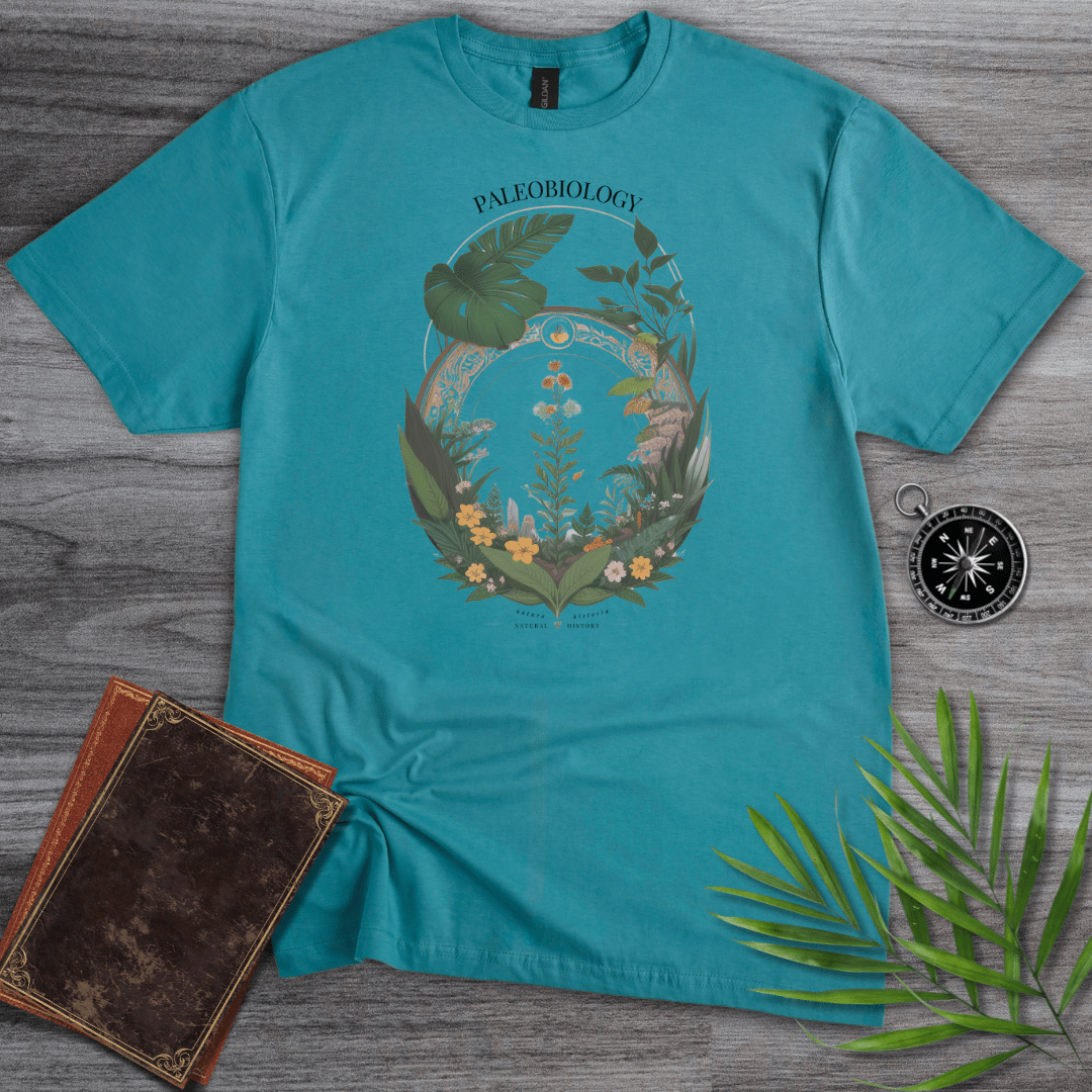 T-Shirt Tropical Blue / S Natural Historic Paleobiology T-Shirt