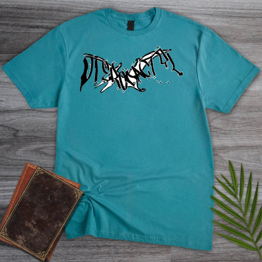 T-Shirt Tropical Blue / S Night Wing Pterodactyl T-Shirt (D'janjo Nukuruzu Fortissmo)
