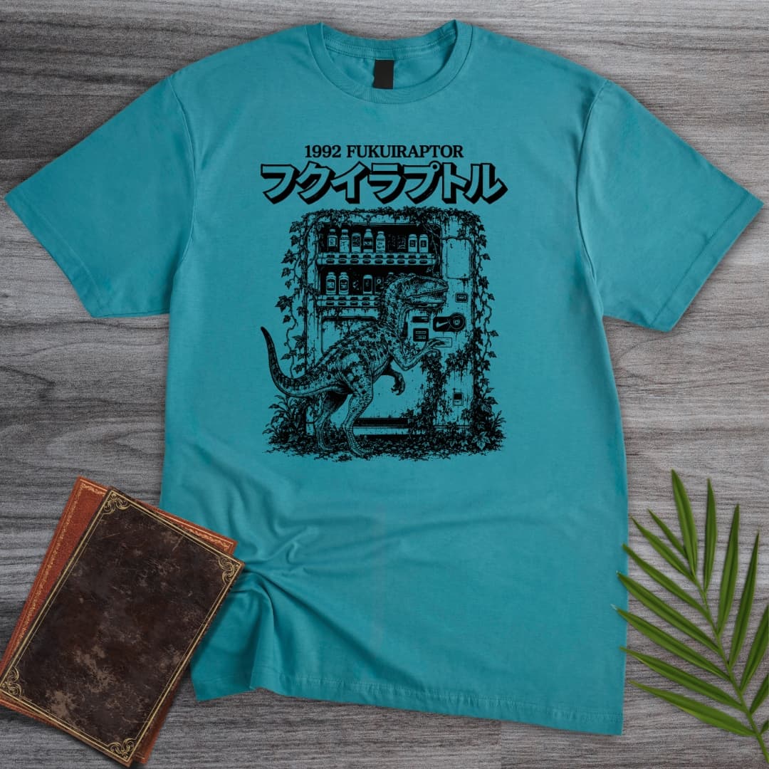 T-Shirt Tropical Blue / S Old Fukui Vending Machine T-Shirt