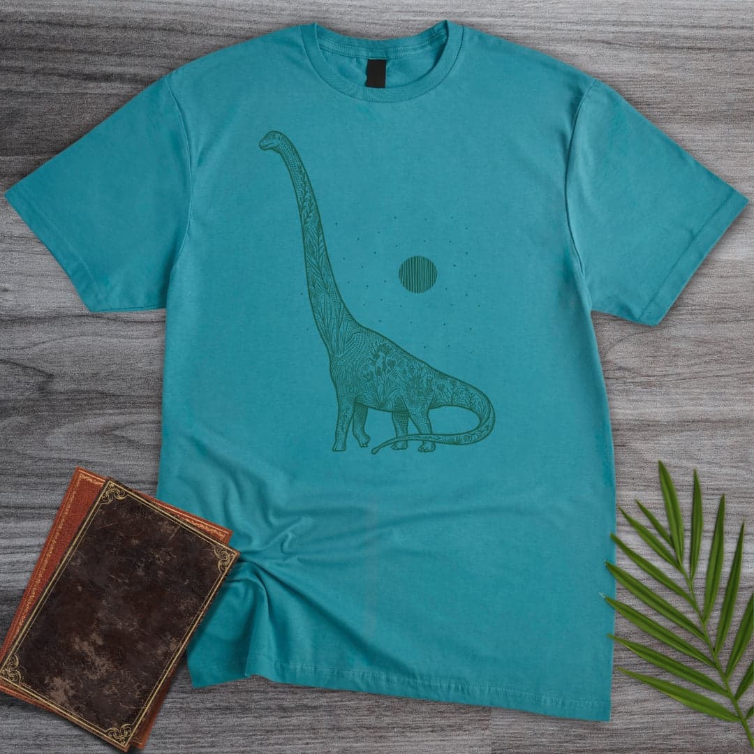 T-Shirt Tropical Blue / S Omeisaurus Spirit T-Shirt