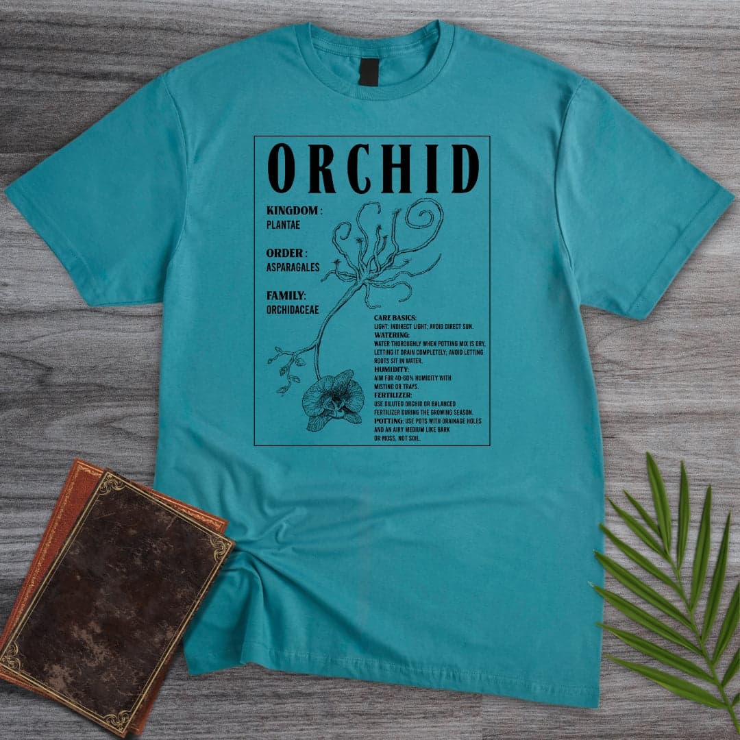 T-Shirt Tropical Blue / S Orchid Botanical Care T-Shirt (Doobie)