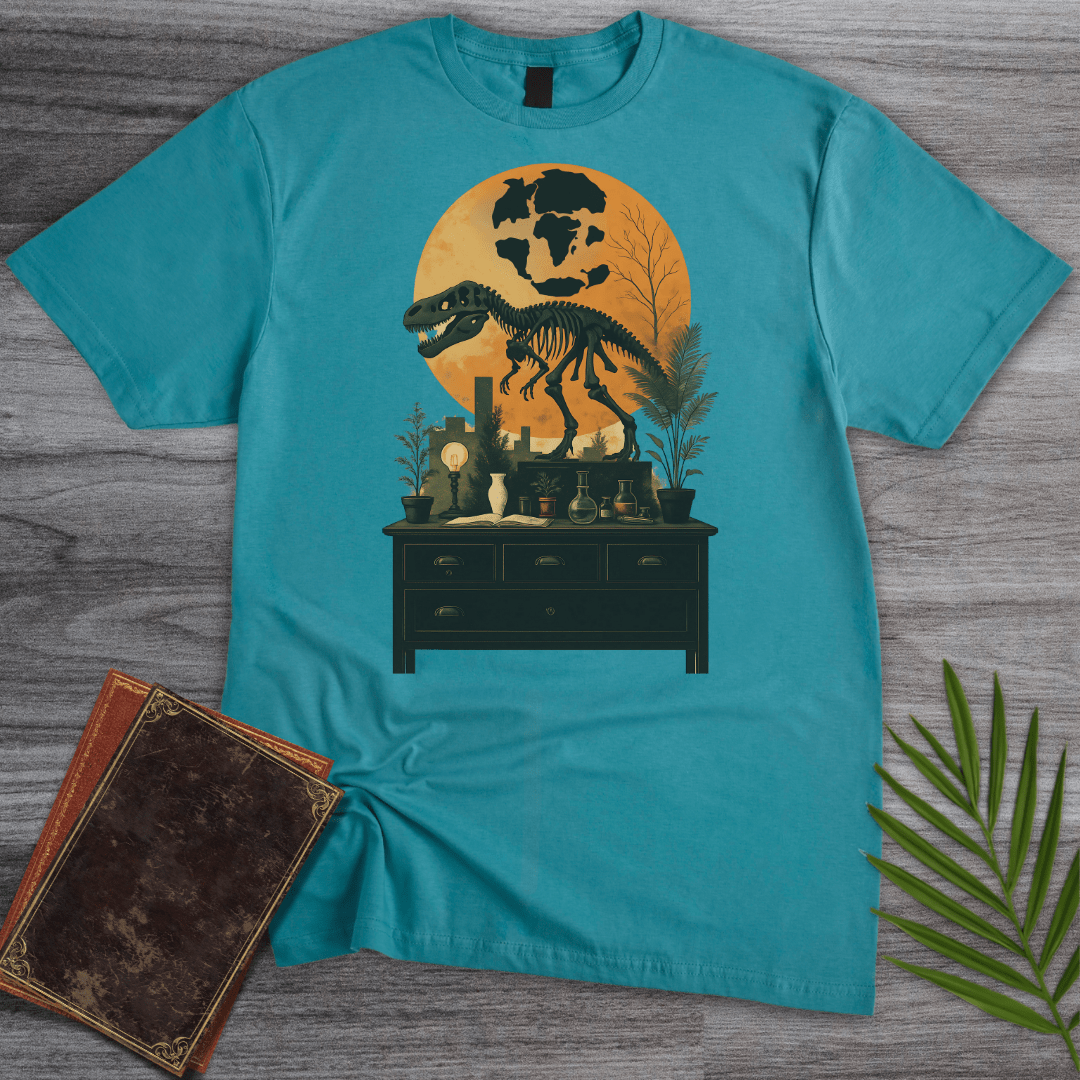 T-Shirt Tropical Blue / S Pangea Paleontology Graphic T-Shirt