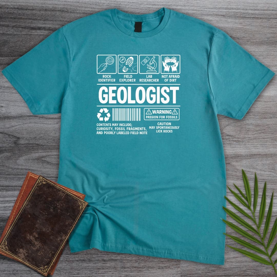 T-Shirt Tropical Blue / S Passion for Geology T-Shirt