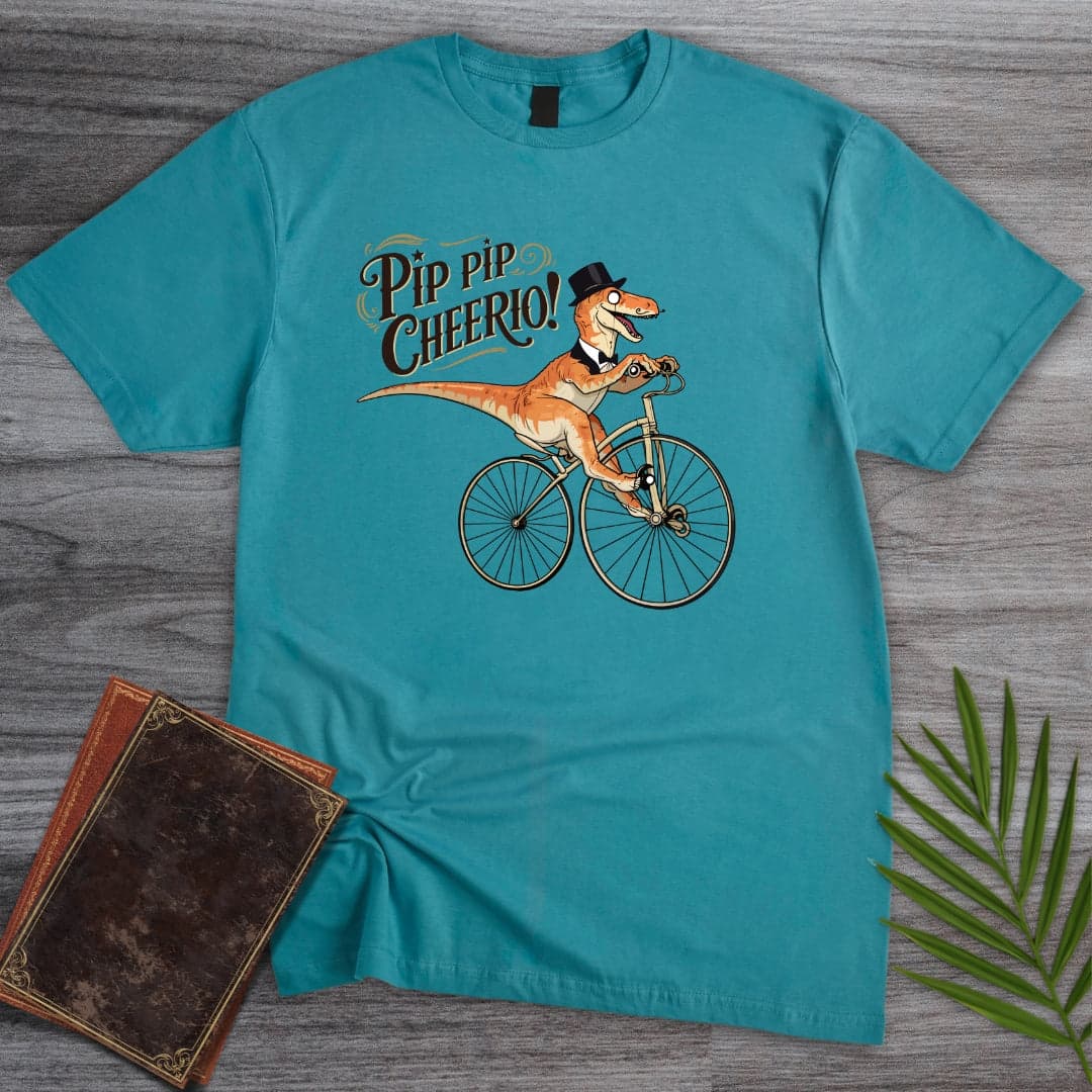 T-Shirt Tropical Blue / S Pip Pip The Raptor T-Shirt