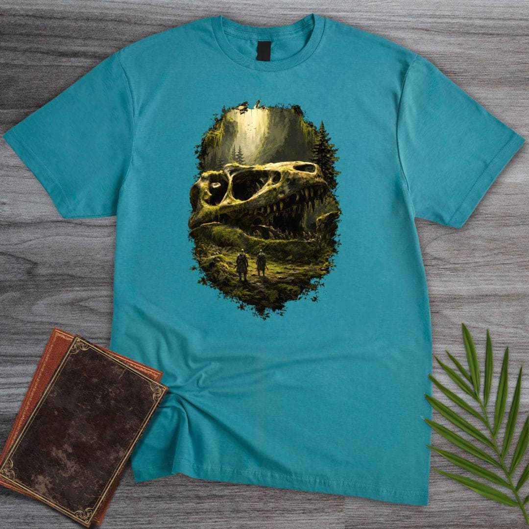 T-Shirt Tropical Blue / S Prehistoric Mossy Remains T-Shirt