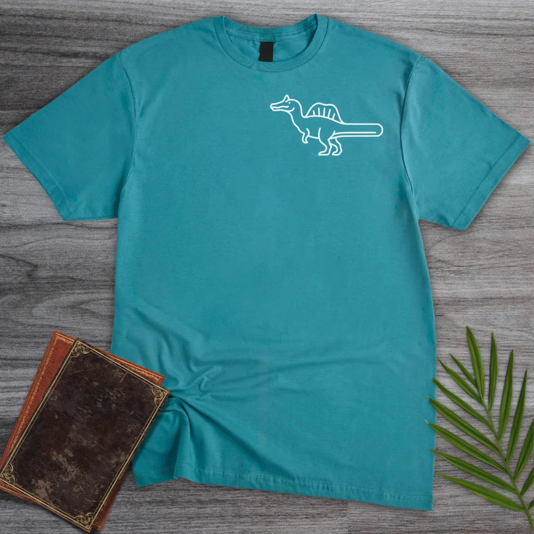T-Shirt Tropical Blue / S Quiet Line Spinosaurus T-Shirt
