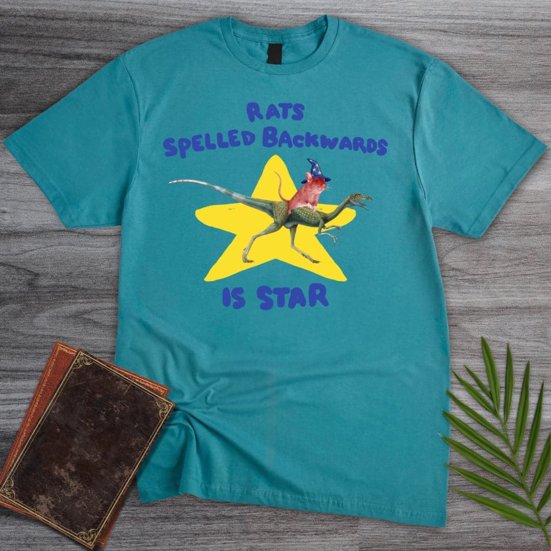 T-Shirt Tropical Blue / S Rats Are Stars T-Shirt