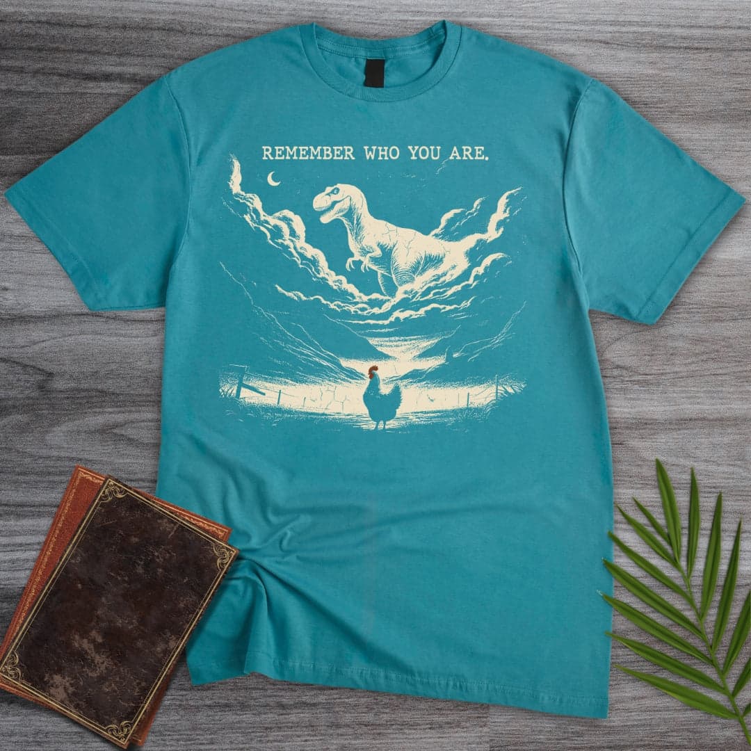 T-Shirt Tropical Blue / S Remember Who You Are T-Shirt