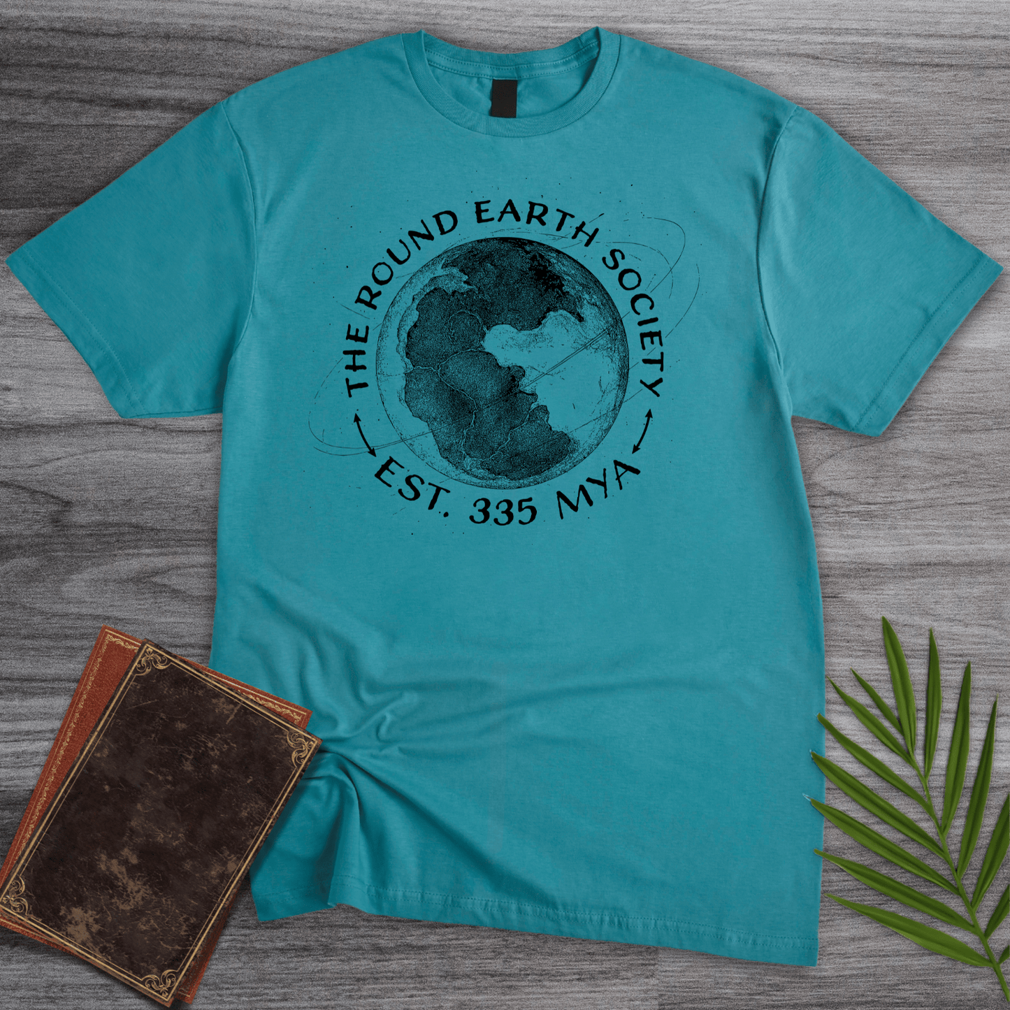 T-Shirt Tropical Blue / S Round Earth Society T-Shirt