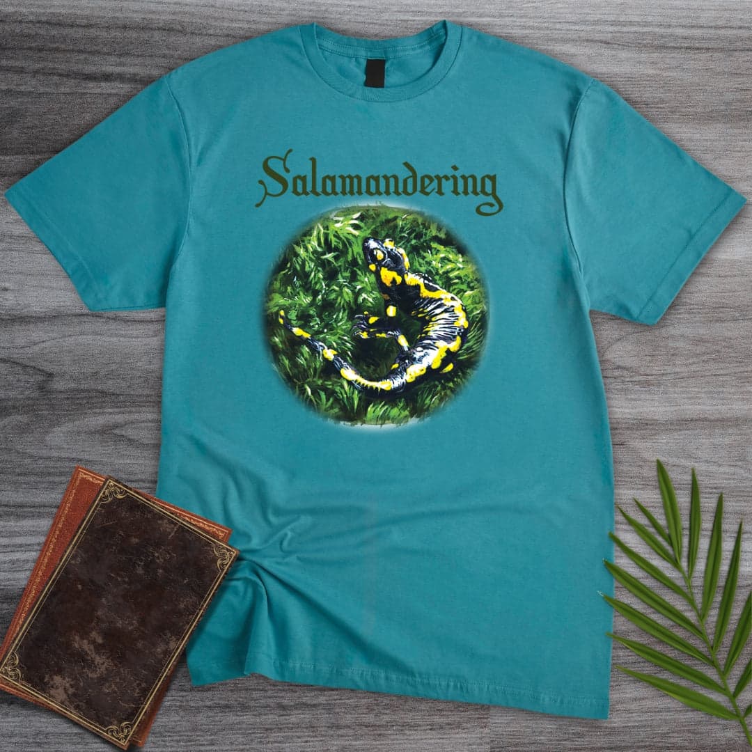 T-Shirt Tropical Blue / S Salamandering T-Shirt (Doobie)
