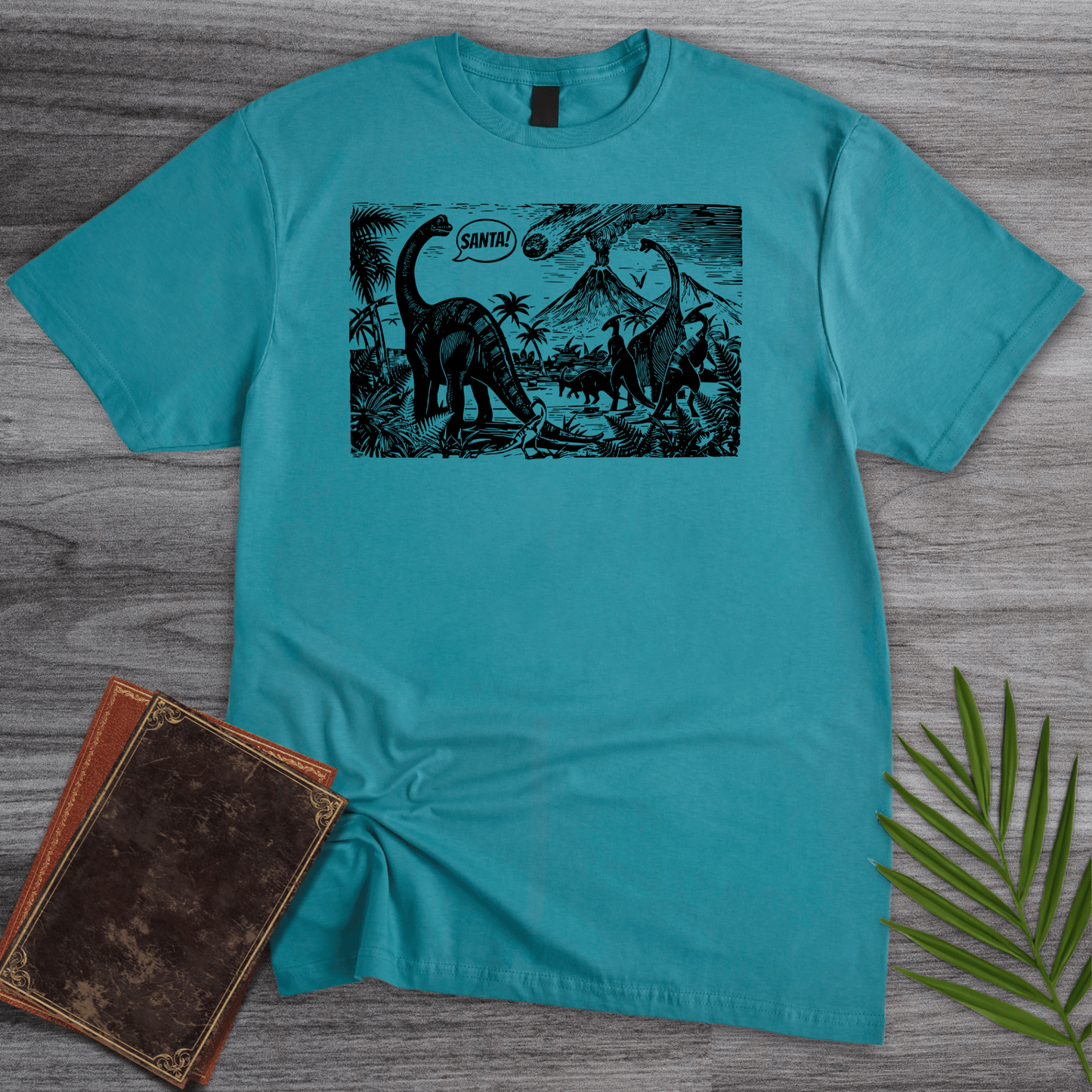 T-Shirt Tropical Blue / S Santa's Meteor T-Shirt