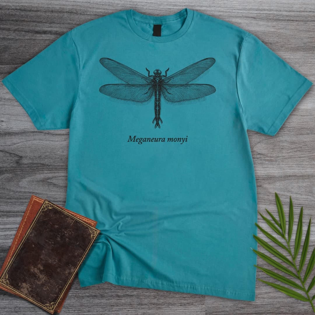 T-Shirt Tropical Blue / S Scientific Meganeura monyi T-Shirt