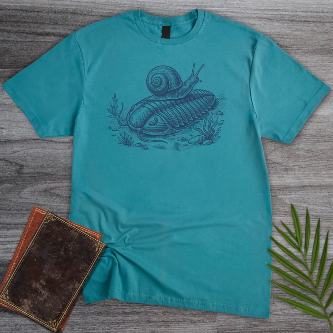 T-Shirt Tropical Blue / S Snails Pace Trilobite T-Shirt