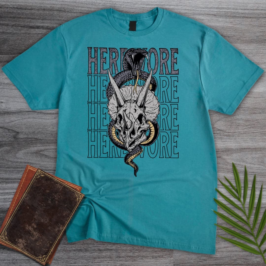 T-Shirt Tropical Blue / S Snakes in a Herbivore T-Shirt