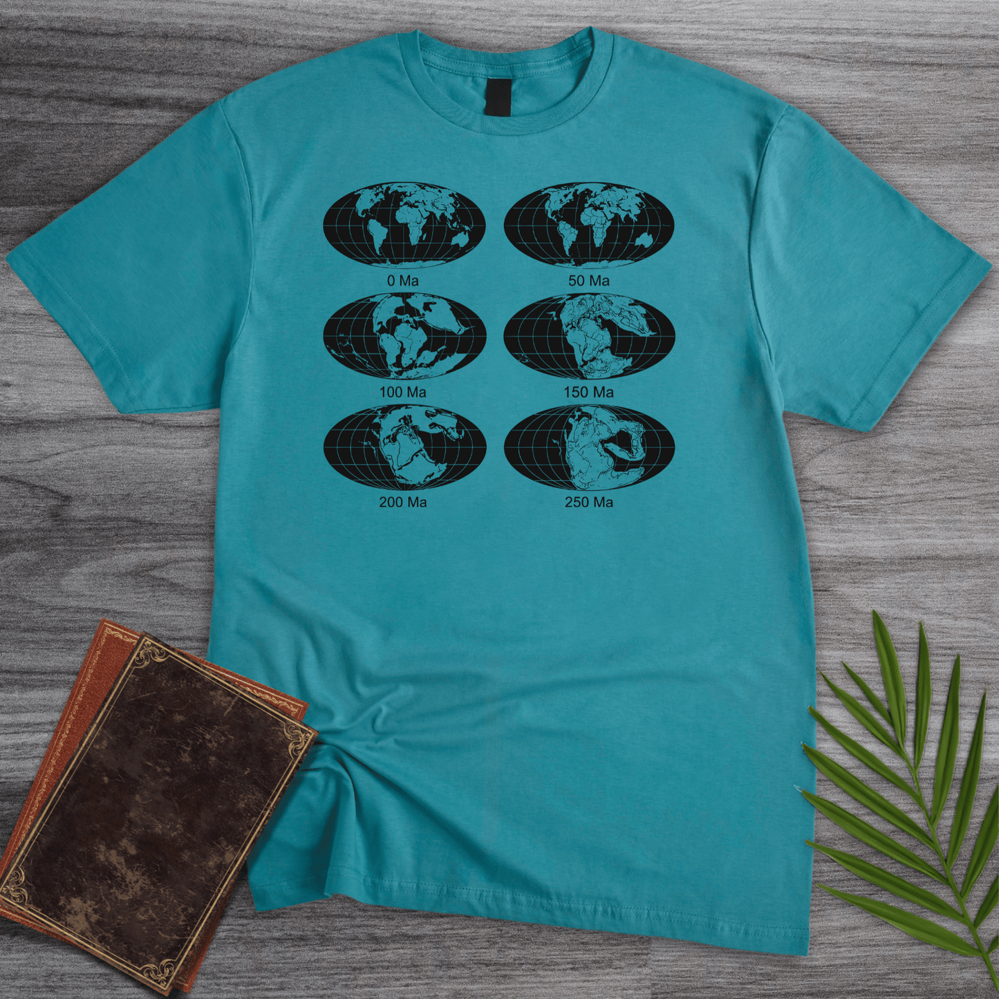 T-Shirt Tropical Blue / S Stages of Earth T-Shirt