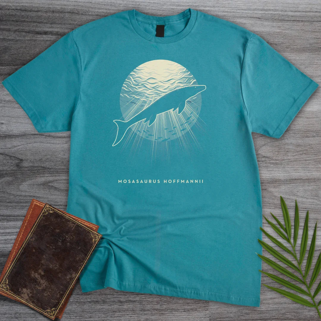 T-Shirt Tropical Blue / S Sunlit Window Mosasaurus T-Shirt