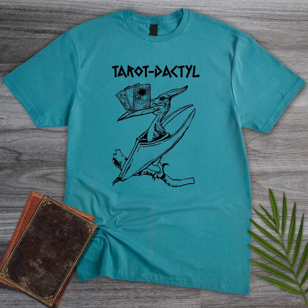 T-Shirt Tropical Blue / S Tarot-Dactyl T-Shirt (Doobie)