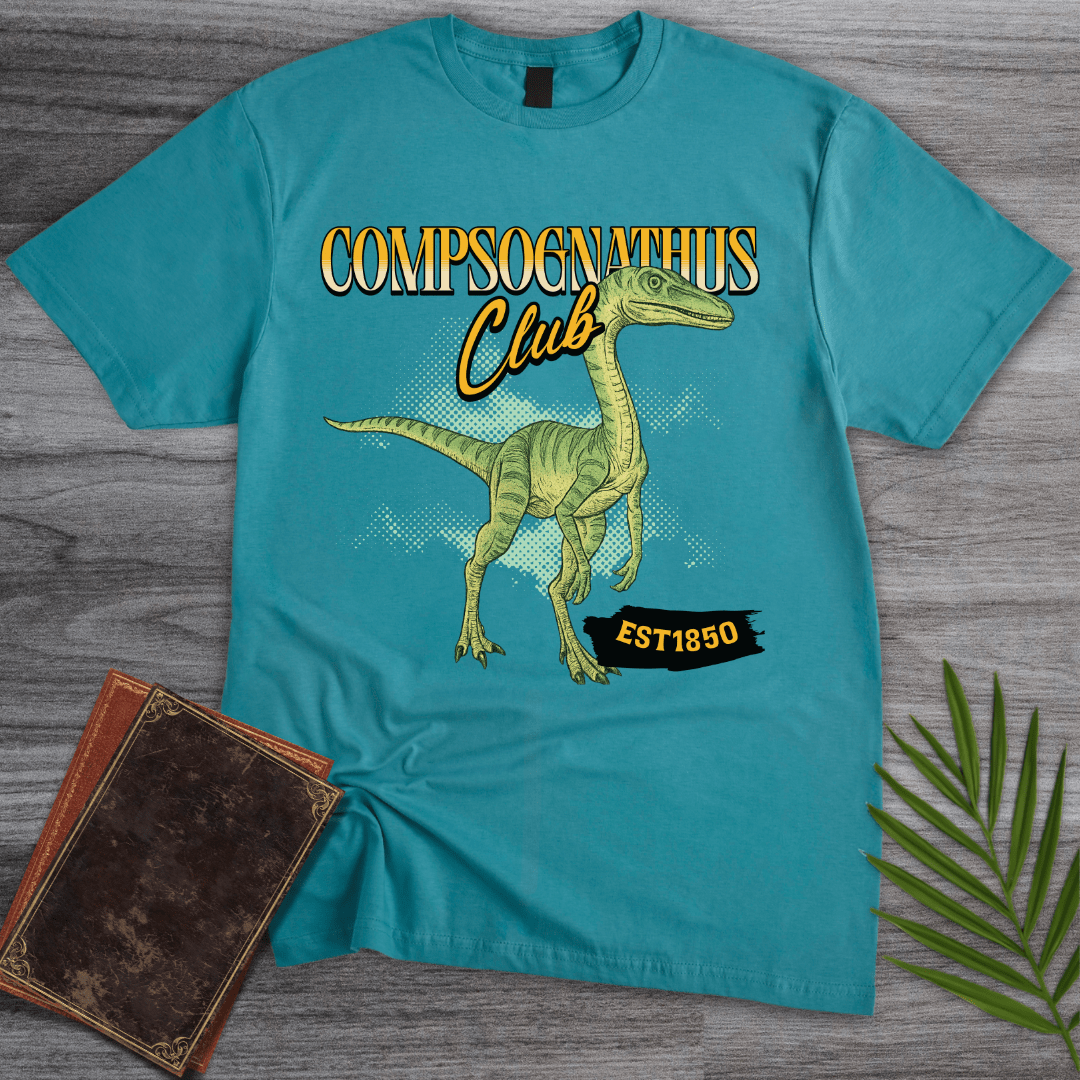 T-Shirt Tropical Blue / S The Compsognathus Club T-Shirt