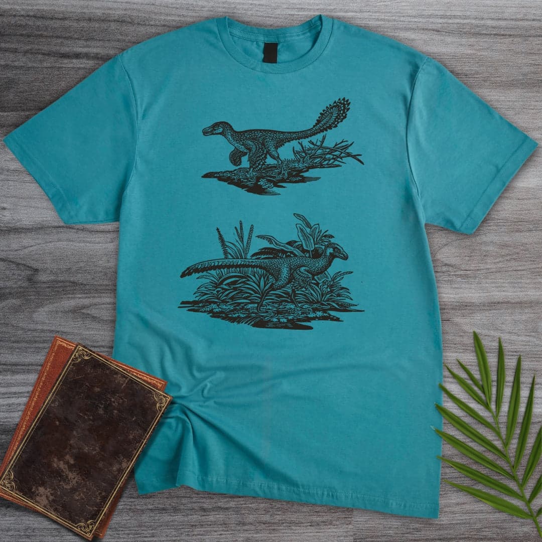 T-Shirt Tropical Blue / S The Feathered Hunters T-Shirt