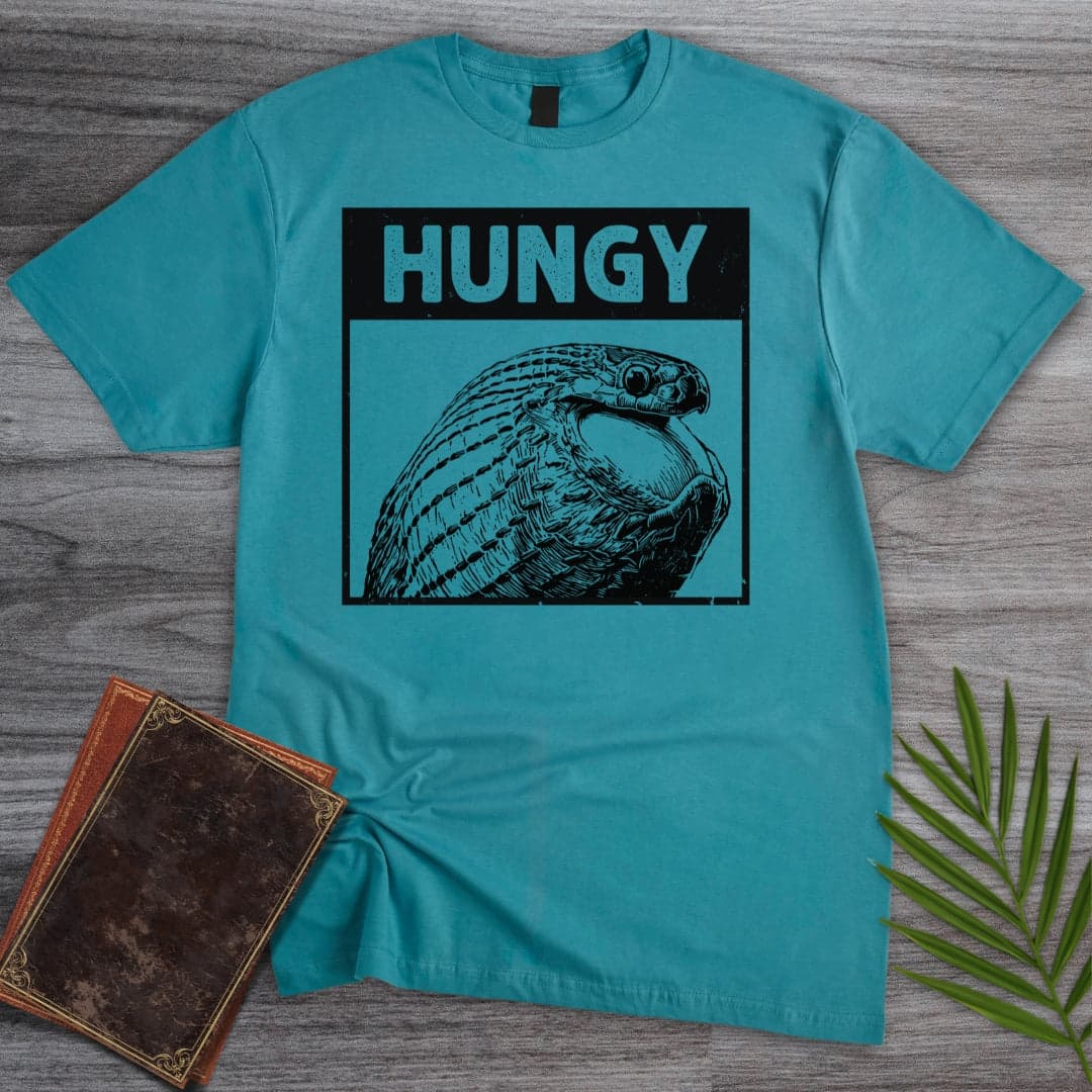 T-Shirt Tropical Blue / S The Hungy Snake T-Shirt