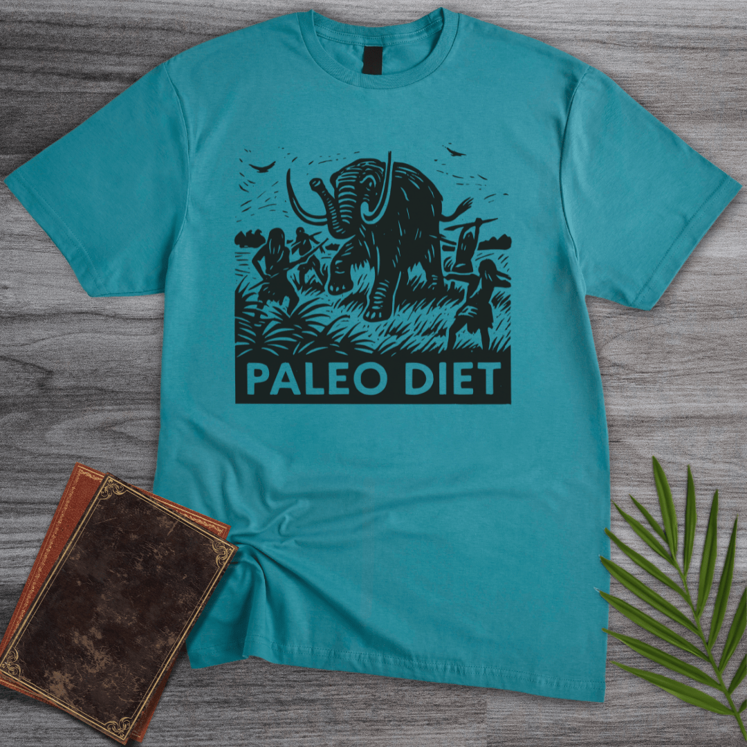 T-Shirt Tropical Blue / S The Original Paleo Diet T-Shirt