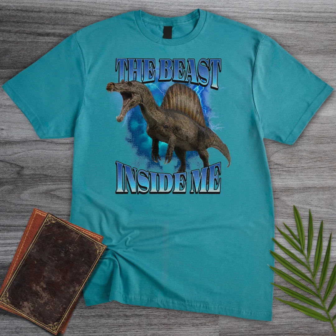T-Shirt Tropical Blue / S The Spino Beast Inside T-Shirt
