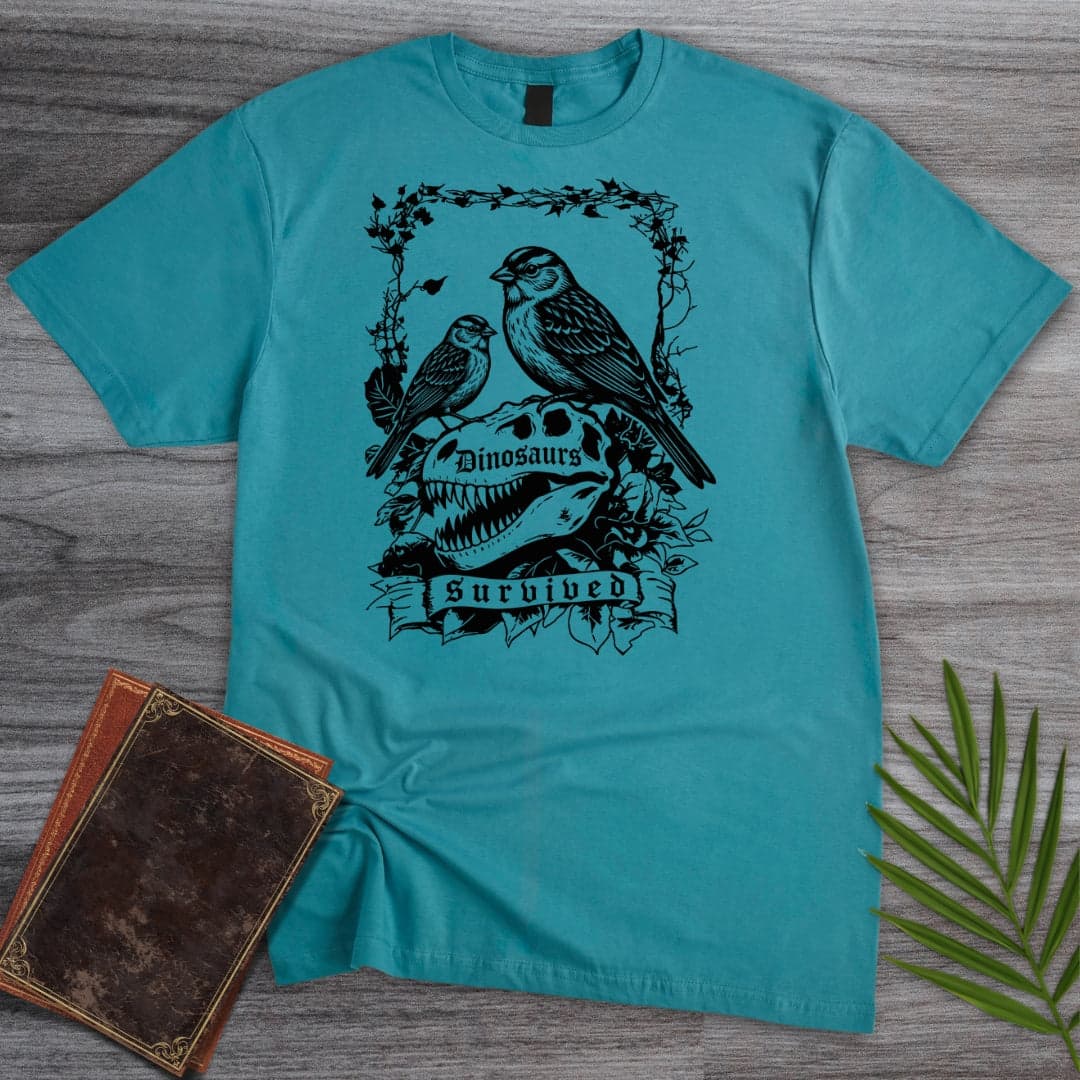 T-Shirt Tropical Blue / S The Survival of Dinosaurs T-Shirt