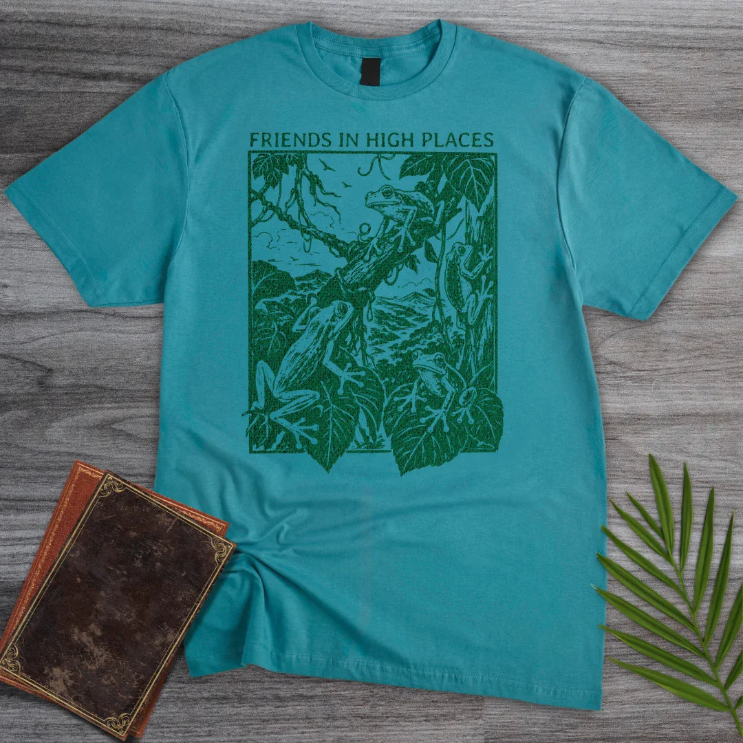 T-Shirt Tropical Blue / S Tree Frog Friends T-Shirt