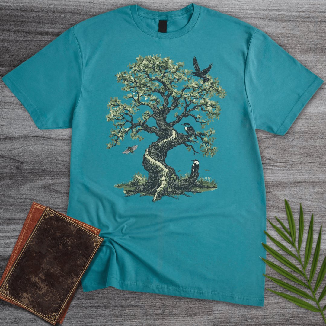 T-Shirt Tropical Blue / S Twisted Oak Haven T-Shirt