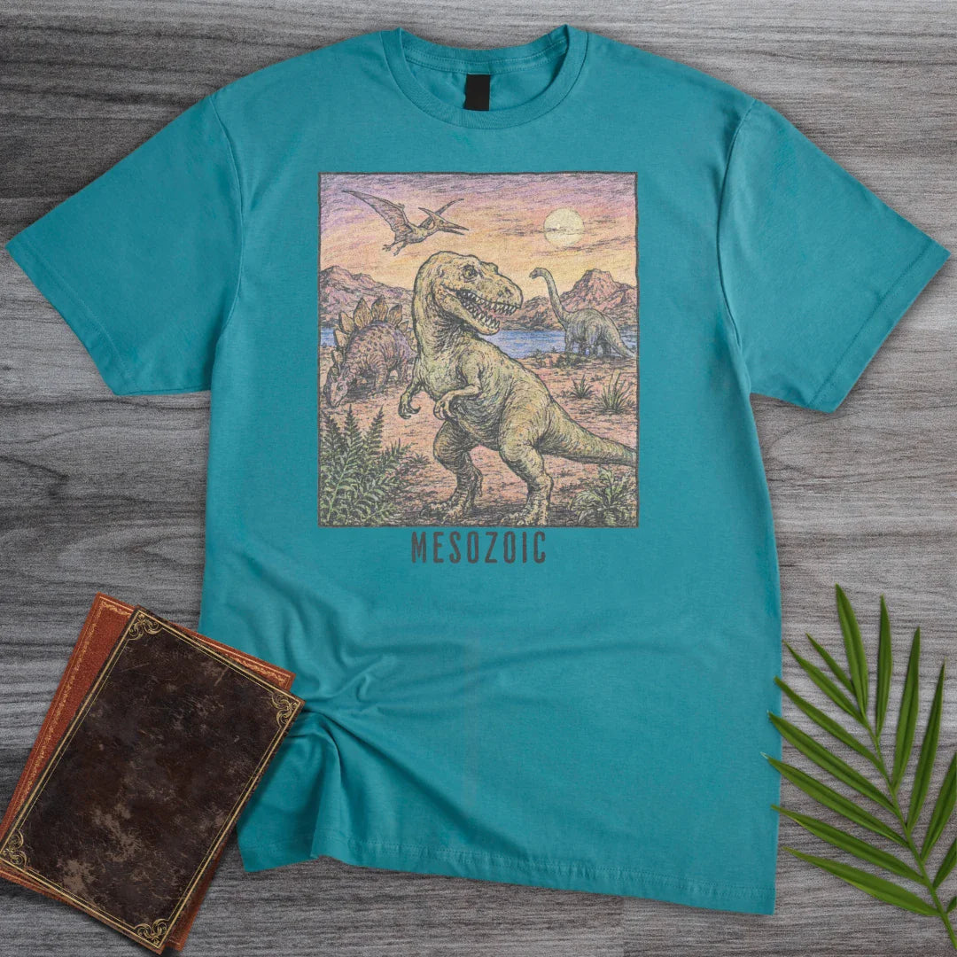 T-Shirt Tropical Blue / S Vintage 1994 Mesozoic T-Shirt