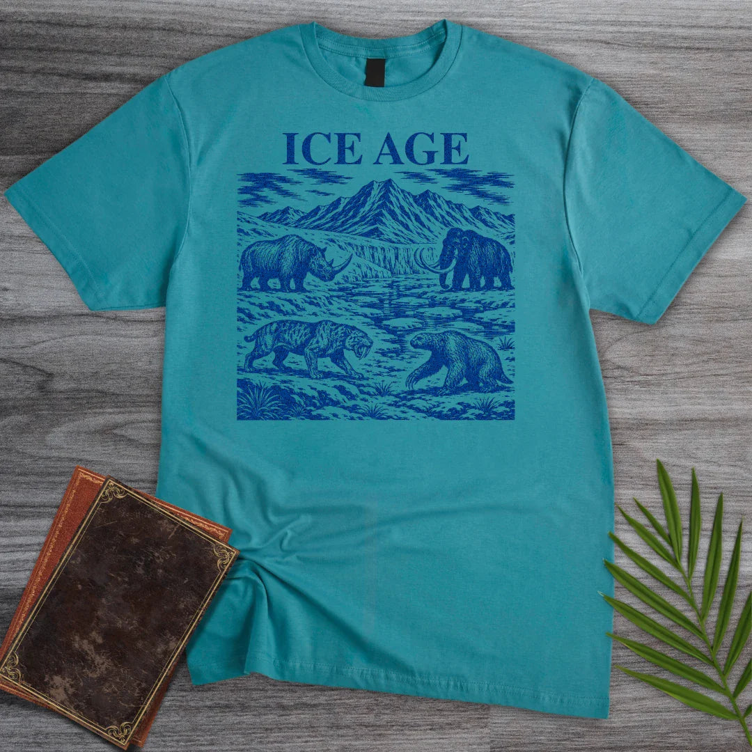 T-Shirt Tropical Blue / S Vintage Ice Age Giants T-Shirt