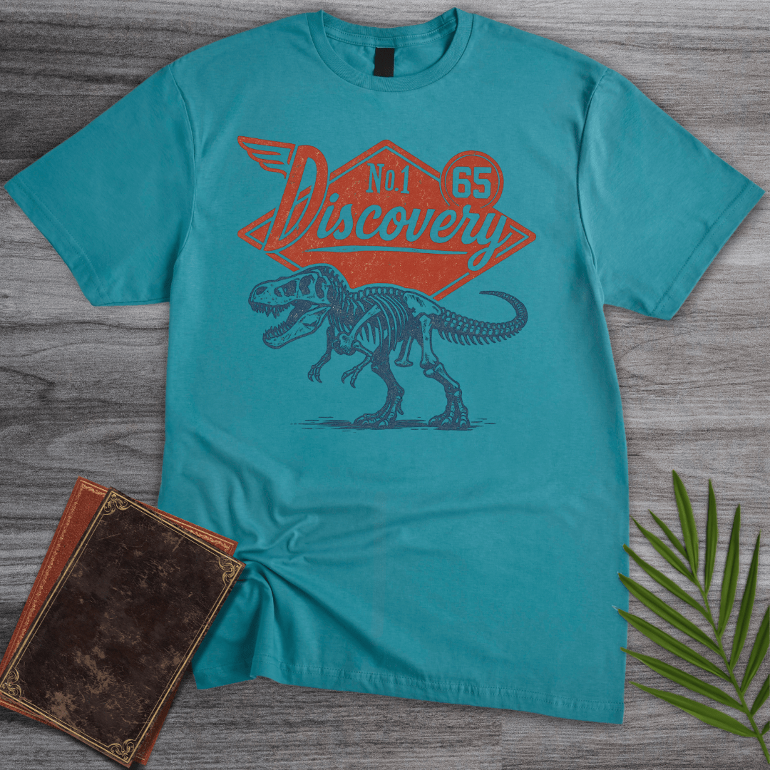 T-Shirt Tropical Blue / S Vintage No.1 T-Rex Discovery T-Shirt
