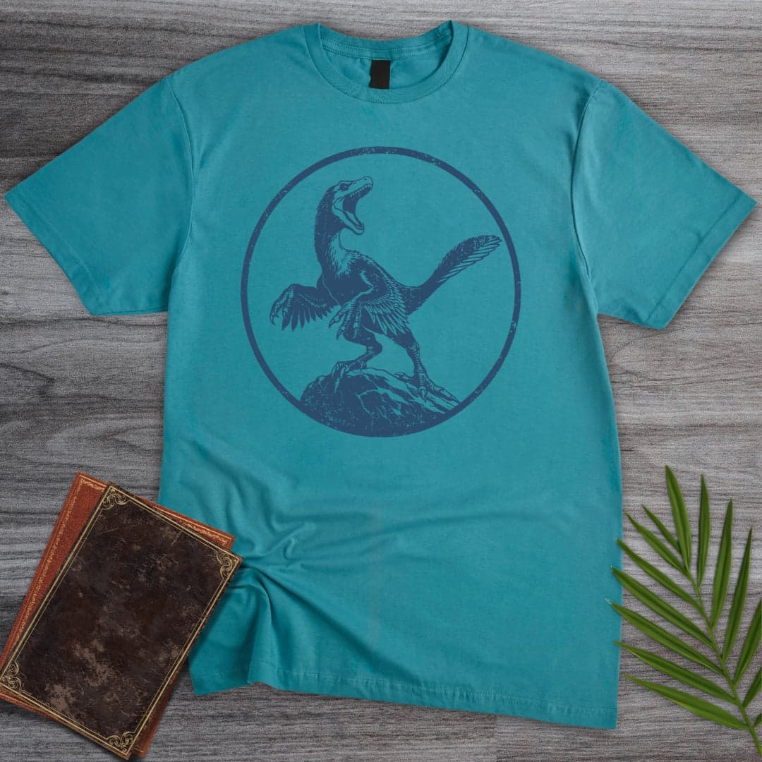 T-Shirt Tropical Blue / S Vintage Rocky Raptor T-Shirt