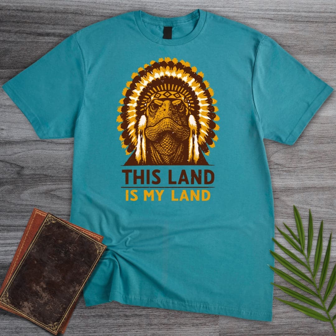 T-Shirt Tropical Blue / S Vintage Stoic First Nation T-Shirt
