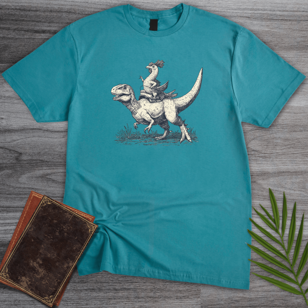 T-Shirt Tropical Blue / S When Chickens Ruled T-Shirt