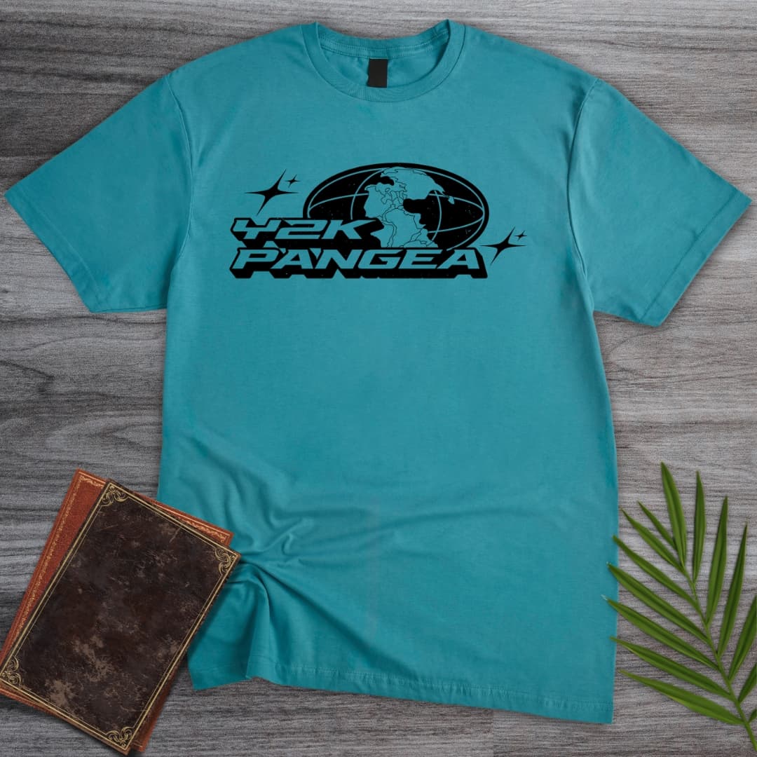 T-Shirt Tropical Blue / S Y2K Pangea T-Shirt